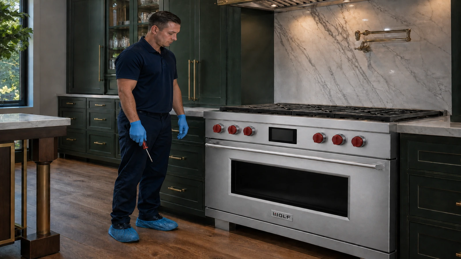Luxury appliance service in Roslyn